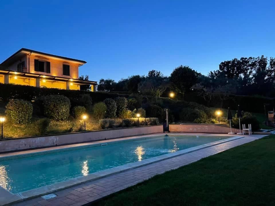 La Posta Di Bacco Gualdo Cattaneo Exterior foto